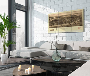 Cutler West Aero View Of Atlantic City New Jersey 1909  State Of New Jersey