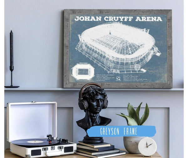 Cutler West AFC Ajax FC Johan Cruyff Arena Soccer Print