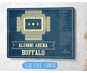 Cutler West Alumni Arena Buffalo Bulls NCAA Vintage Basketball Print