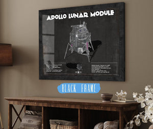 Cutler West Apollo Lunar Module (LEM) NASA Aviation Blueprint Print