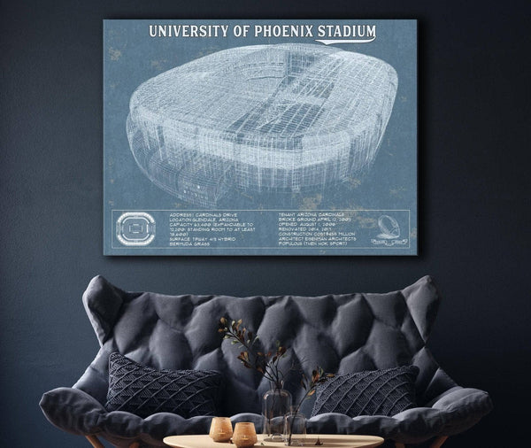 Cutler West Arizona Cardinals University Of Phoenix Stadium Vintage Football Print