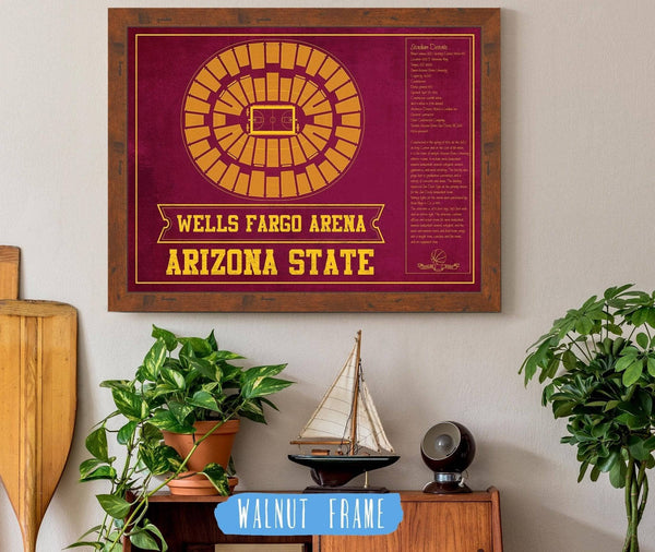 Cutler West Arizona State University Wells Fargo Arena Teamcolor Seating Chart