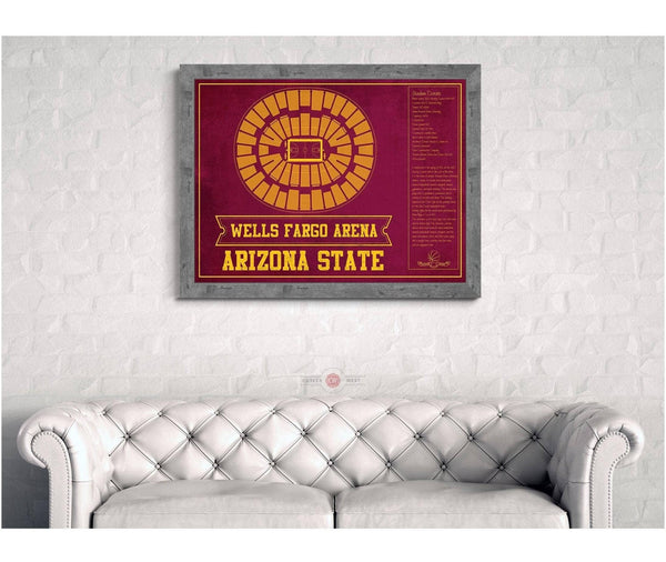 Cutler West Arizona State University Wells Fargo Arena Teamcolor Seating Chart