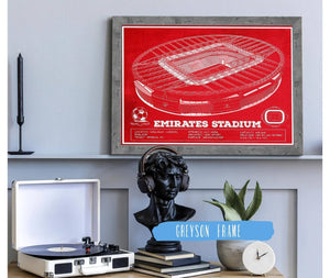 Cutler West Arsenal Football Club - Emirates Stadium Soccer Print