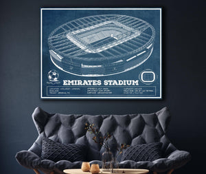 Cutler West Arsenal Football Club Emirates Stadium Soccer Print