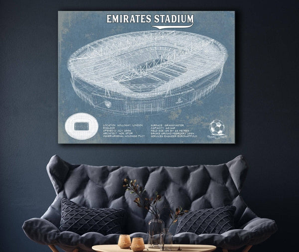 Cutler West Arsenal Football Club Emirates Stadium Soccer Vintage Print