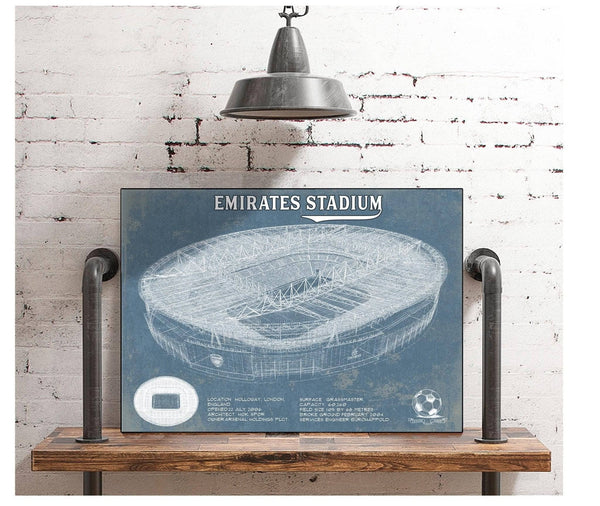 Cutler West Arsenal Football Club Emirates Stadium Soccer Vintage Print