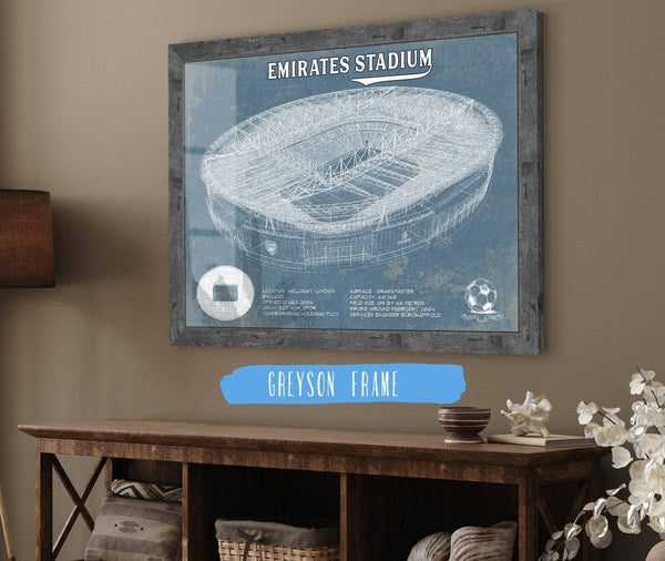 Cutler West Arsenal Football Club Emirates Stadium Soccer Vintage Print