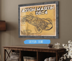 Cutler West Aston Martin DBR4 Formula One Race Car Print