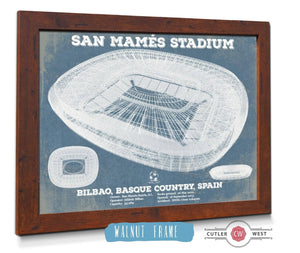 Cutler West Athletic Bilbao - San Mamés Stadium Soccer Print