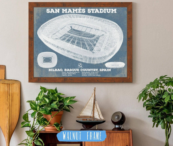 Cutler West Athletic Bilbao - San Mamés Stadium Soccer Print