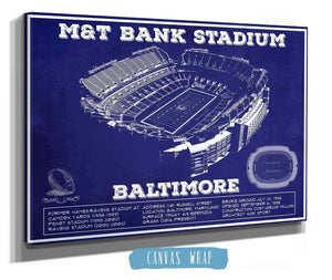 Cutler West Baltimore Ravens - M&T Bank Stadium - Vintage Football Team Color Print