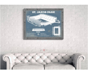 Cutler West Basel Football Club St. Jakob Park Soccer Print