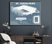 Cutler West Basel Football Club St. Jakob Park Soccer Print