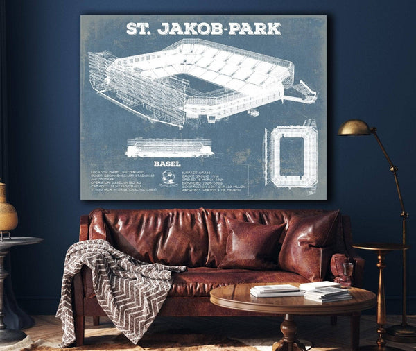 Cutler West Basel Football Club St. Jakob Park Soccer Print