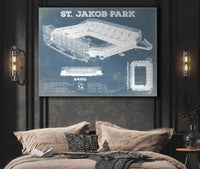 Cutler West Basel Football Club St. Jakob Park Soccer Print