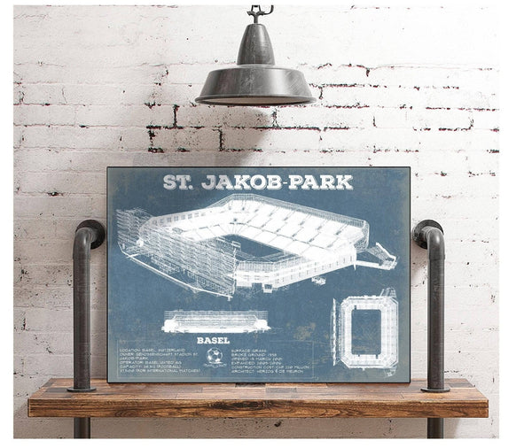 Cutler West Basel Football Club St. Jakob Park Soccer Print