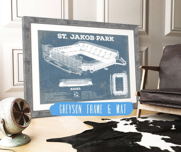 Cutler West Basel Football Club St. Jakob Park Soccer Print