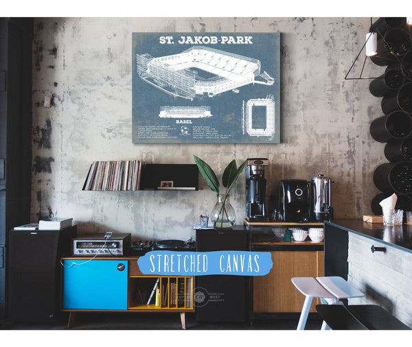 Cutler West Basel Football Club St. Jakob Park Soccer Print