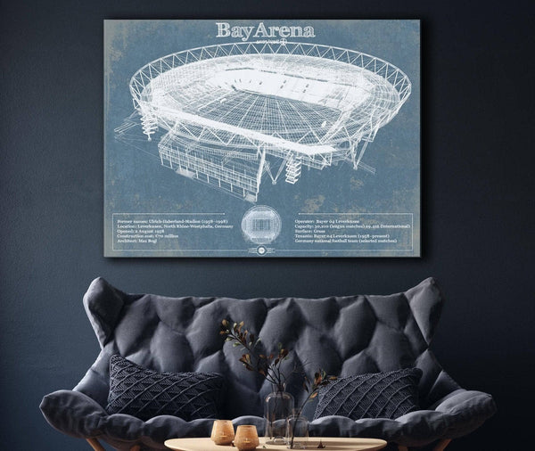 Cutler West BayArena Bayer Football Soccer Stadium Print