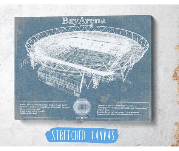 Cutler West BayArena Bayer Football Soccer Stadium Print