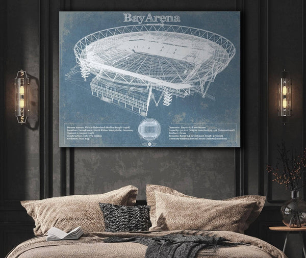 Cutler West BayArena Bayer Football Soccer Stadium Print