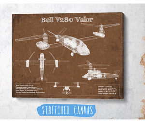 Cutler West Bell V280 Valor Future Vertical Lift Vintage Blueprint
