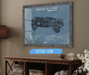 Cutler West Bentley 4½ Litre Vintage Car Print