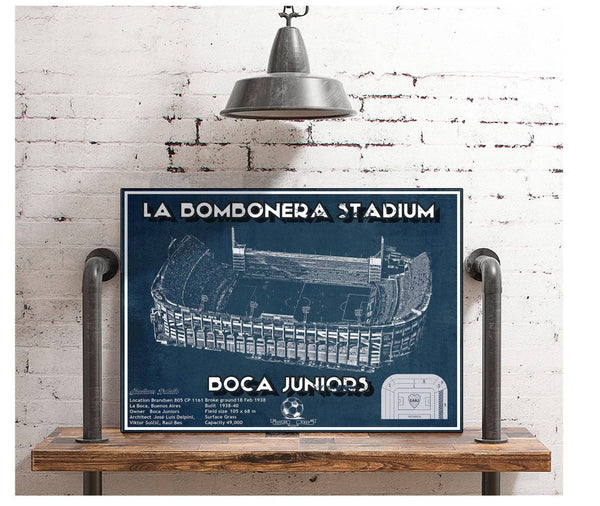 Cutler West Boca Juniors F.C La Bombonera Stadium Soccer Print 2