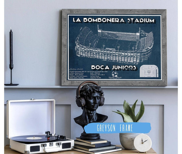 Cutler West Boca Juniors F.C La Bombonera Stadium Soccer Print 2