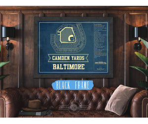 Cutler West Camden Yards Art - Baltimore Orioles Baseball Print