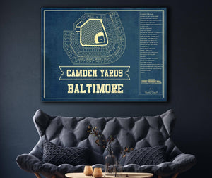 Cutler West Camden Yards Art - Baltimore Orioles Baseball Print