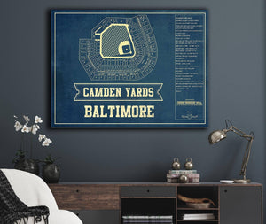 Cutler West Camden Yards Art - Baltimore Orioles Baseball Print