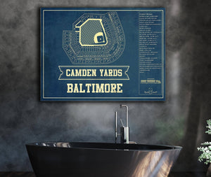 Cutler West Camden Yards Art - Baltimore Orioles Baseball Print