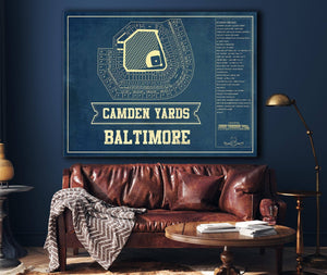 Cutler West Camden Yards Art - Baltimore Orioles Baseball Print