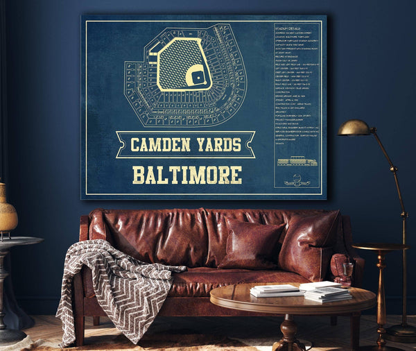 Cutler West Camden Yards Art - Baltimore Orioles Baseball Print