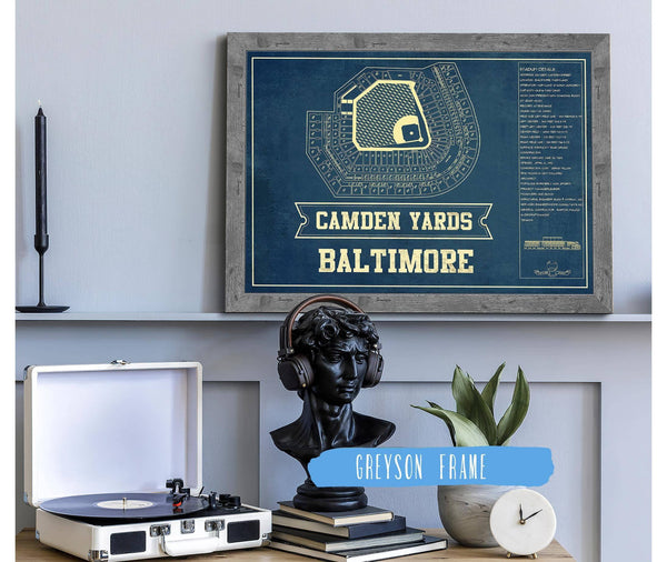 Cutler West Camden Yards Art - Baltimore Orioles Baseball Print