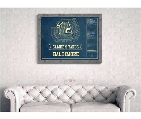 Cutler West Camden Yards Art - Baltimore Orioles Baseball Print
