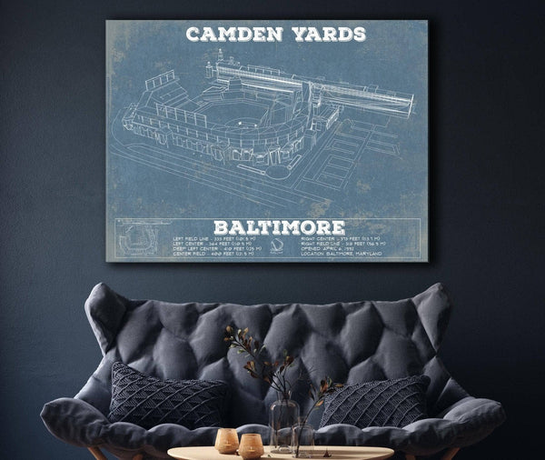 Cutler West Camden Yards Art Baltimore Orioles Baseball Print