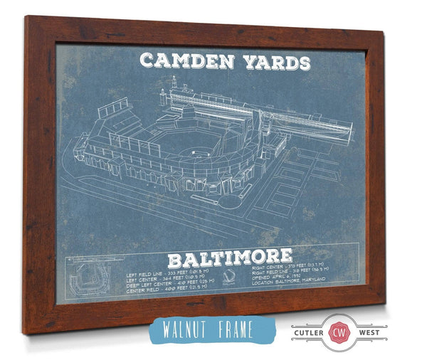 Cutler West Camden Yards Art Baltimore Orioles Baseball Print