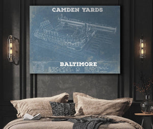 Cutler West Camden Yards Art Baltimore Orioles Baseball Print