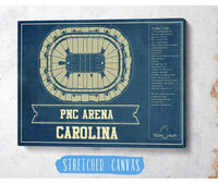 Cutler West Carolina Hurricanes PNC Arena Vintage Hockey Print