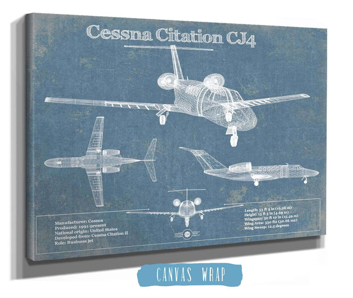 Cutler West Cessna Collection Cessna Citation II Original Blueprint Art