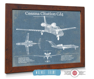 Cutler West Cessna Citation II Original Blueprint Art