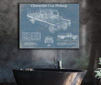 Cutler West Chevrolet Collection Chevy C10 Pickup Vintage Blueprint Auto Print