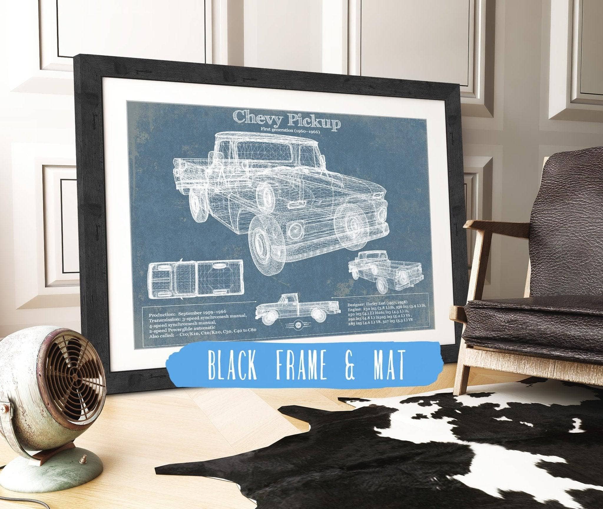 Chevy Pickup First Generation Blueprint | Cutler West