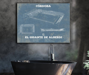 Cutler West Club Atlético Belgrano - Vintage El Gigante de Alberdi Soccer Print
