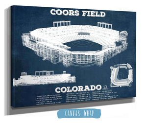 Cutler West Colorado Rockies Coors Field Vintage Baseball Fan Print