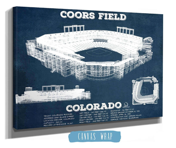 Cutler West Colorado Rockies Coors Field Vintage Baseball Fan Print