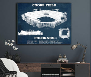 Cutler West Colorado Rockies Coors Field Vintage Baseball Fan Print